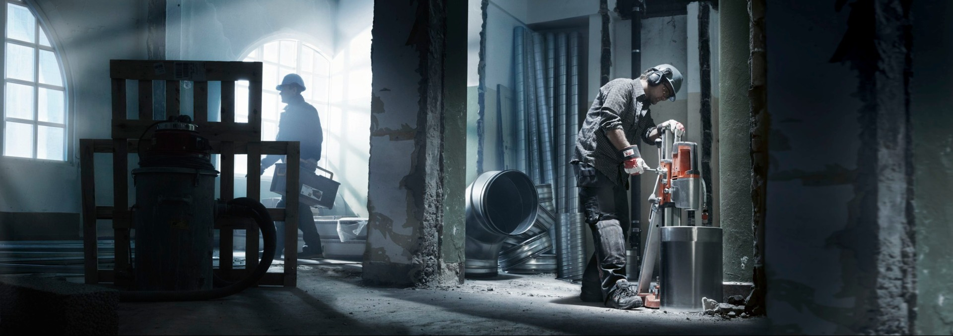 Core drill Husqvarna DS 340 + tripod Husqvarna DS 450 store