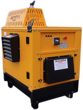 Silent three phase power generator unit Sumera Motor SMG-14TE-KS-AVR + ATS