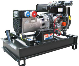 Single phase power generator unit Sumera Motor SMG-16ME-L-AVR + ATS