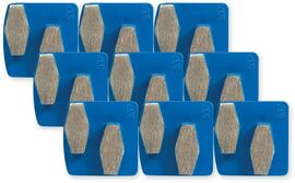 Diamentowy segment szlifierski Scanmaskin BAUTA DOUBLE SCSS BLUE (9 szt)
