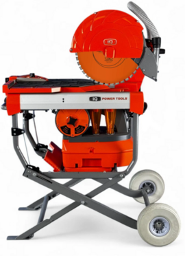 Dust-free table cutter iQ Power Tools iQMS362 with dust extraction system