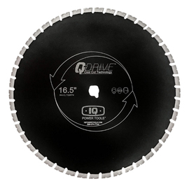 Diamond blade iQ Power Tools Q-drive Silentcut 420 mm, black