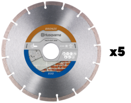 SET - Diamond blade Husqvarna Tacti-Cut S50 230 mm (5 pcs)