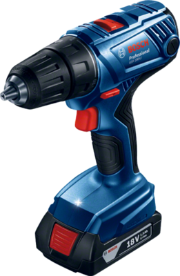 Wiertarko-wkrętarka Bosch GSR 180-LI  Professional (+ 2x akumulator 2 Ah + ładowarka + walizka)