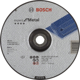Grinding disc (curved) Bosch Expert for Metal A 30 S BF 230 mm