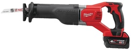 Piła szablasta Milwaukee M18 BSX-402C (+ 2x akumulator 4 Ah + ładowarka + walizka)