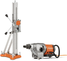 Core drill Husqvarna DM 400 (Bluetooth) + tripod Husqvarna DS 500