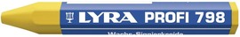 Yellow wax chalk for marking Lyra 798 (1 pcs)