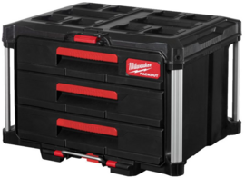 Tool box Milwaukee Packout with 3 drawers