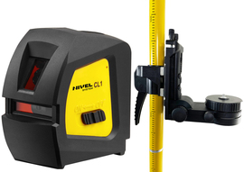 Laser krzyżowy Nivel System CL1 (+ tyczka LP-36), wiązka czerwona