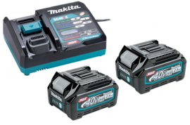 Battery pack 2.5 Ah with charger Makita BL4025 Max XGT