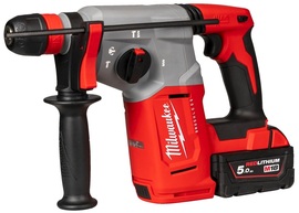 Młotowiertarka Milwaukee M18BLHX-502X (+ 2x akumulator 5 Ah + ładowarka + walizka)