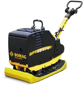 Reversible vibratory plate Bomag BPR 60/65 D/E (+ block paving pad Stoneguard)