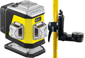 Multi-purpose cross laser Nivel System CL3B (+ expansion pole LP-36)