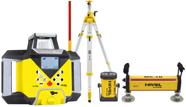 Laser level Nivel System NL720R DIGITAL (+ cranked tripod + laser stave + MC-1D)