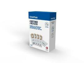Worki do odkurzacza Nilfisk select 128389187 (4 sztuki)
