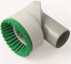 Nilfisk round brush nozzle green Ø38x70mm 4072200578