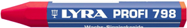 Red wax chalk for marking Lyra 798 (1 pcs)