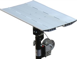 Aluminum folding loading tray Guil BC-05/M 75x44cm