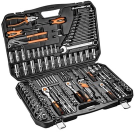 Zestaw kluczy nasadowych Neo Tools 10-078 1/2', 3/8', 1/4' (233 elementów)