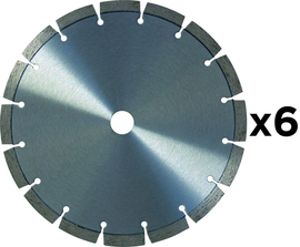 SET – Diamond blade Dr. Schulze LASER BTGP 400 mm (6 pcs)