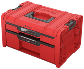 Skrzynka narzędziowa Qbrick System PRO Drawer 2 Toolbox 2.0 Expert RED Ultra HD Custom (opawkowanie kartonowe)