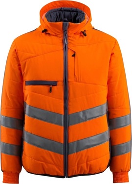Męska kurtka robocza Mascot Dartford odblaskowa - Granatowo-pomarańczowy