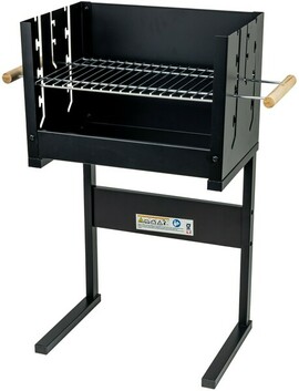 Grill węglowy, ogrodowy Velio GW-RH (ruszt chromowany)