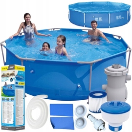 Round frame pool Avenli LSC17798EU 300 x 76 cm (+pump, cover, pad, float)