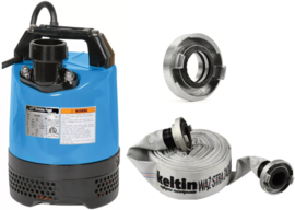 Submersible pump Tsurumi LB-480 / 230V 0.48kW (+hydrant storz, hose)