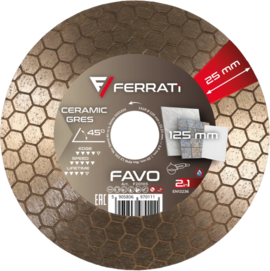 Diamond cutting & grinding disc Ferrati FAVO 2in1 125mm