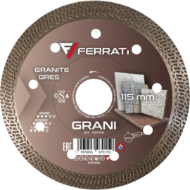 Tarcza diamentowa Ferrati GRANI 115mm do ceramiki i kamienia