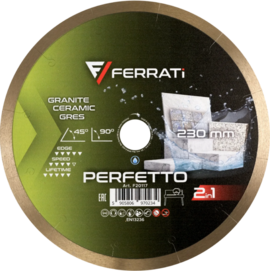 Tarcza diamentowa Ferrati  2in1 230 mm PERFETTO