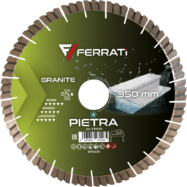 Tarcza diamentowa Ferrati 350 mm DiA SYSTEMA PIETRA do kamienia