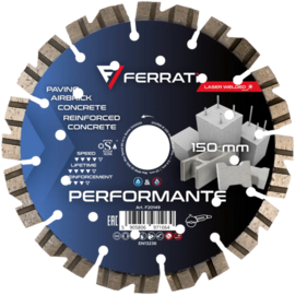 Tarcza diamentowa Ferrati tnąca 150mm PERFORMANTE