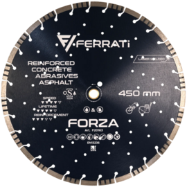 Diamond blade Ferrati FORZA 450 mm for concrete, terrazzo