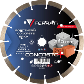 Tarcza diamentowa Ferrati tnąca C3-W 350mm CONCRETO PLUS