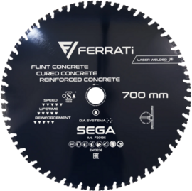 Tarcza diamentowa Ferrati 700mm SEGA