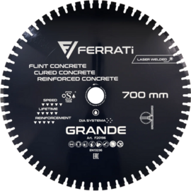 Tarcza diamentowa Ferrati 700mm GRANDE