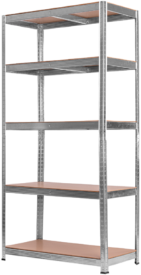 Galvanized shelf Rino SLF116S 180 x 100 x 60 cm