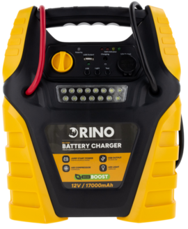 Prostownik akumulatorowy 12 V 5w1 z rozruchem Rino BOOST12LI