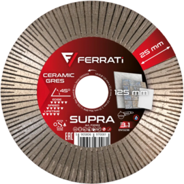 Diamond Cutting & Grinding Disc 125mm SUPRA