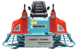 Samojezdna zacieraczka dwutalerzowa Kreber K-436-2-THH KRONOS, średnica zacierania 2x 900 mm (+zraszacz i oświetlenie)