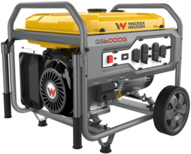 Single-phase generator Wacker Neuson GS 6000 G (AVR)