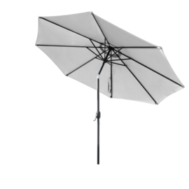 Parasol ogrodowy prosty Mingo UMBRA - Szary