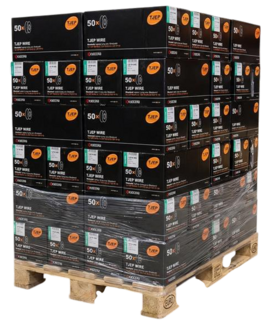 Tie wire Tjep EP (40 boxes of 50 spools each)