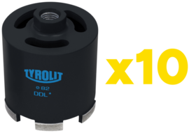 Wiertło koronowe Tyrolit Basic DDL 68 mm (zestaw 10 sztuk)