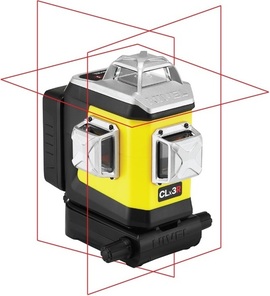 Multi-purpose cross laser Nivel System CLx3R, red laser