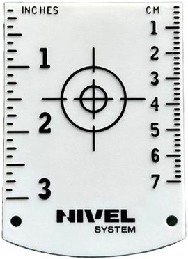 Nivel System TR-W laser target