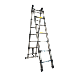 Double telescopic ladder (steel) Rino LAD50SDT 2.5 m